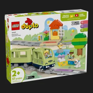 Конструктор LEGO DUPLO Інтерактивний пригодницький потяг (10427)