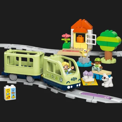Конструктор LEGO DUPLO Інтерактивний пригодницький потяг (10427)