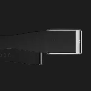 Ремешок Whoop LeatherLuxe Band Tapered для Whoop 5.0/One/Peak (Black with Titanium) (Size S) в Сваляве