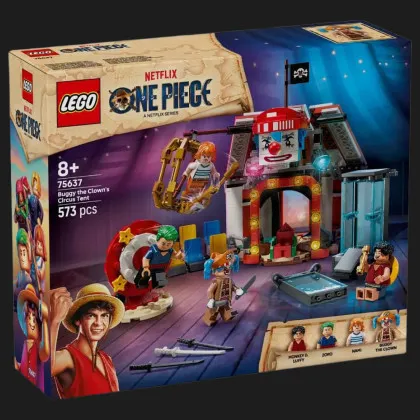 Конструктор LEGO One Piece Цирковий намет клоуна Баґґі (75637)