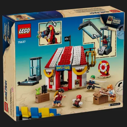 Конструктор LEGO One Piece Цирковий намет клоуна Баґґі (75637)