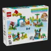 Конструктор LEGO DUPLO Семейства диких животных 3-в-1 (10446)