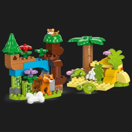 Конструктор LEGO DUPLO Семейства диких животных 3-в-1 (10446)