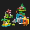 Конструктор LEGO DUPLO Семейства диких животных 3-в-1 (10446)