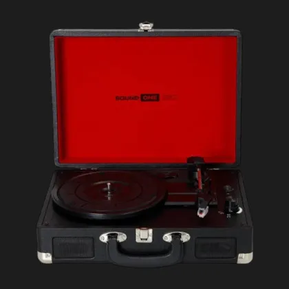 Виниловый проигрыватель Sound One Pop (Black\Red) в Днепре