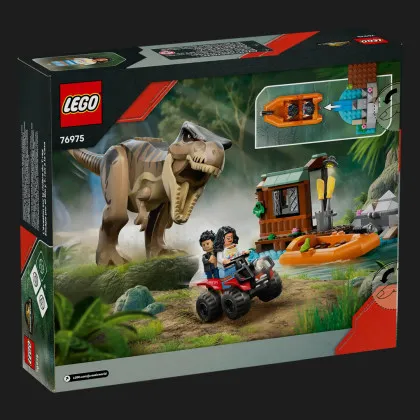 Конструктор LEGO Jurassic World Втеча річкою від тиранозавра (76975)