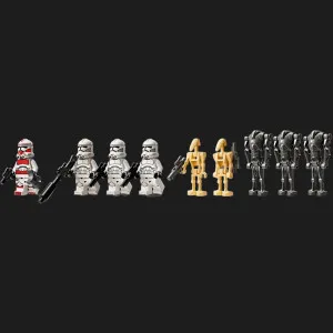 Конструктор LEGO Star Wars Клоны-пехотинцы и Боевой дроид. Боевой набор (75372)