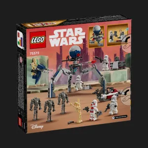 Конструктор LEGO Star Wars Клоны-пехотинцы и Боевой дроид. Боевой набор (75372)
