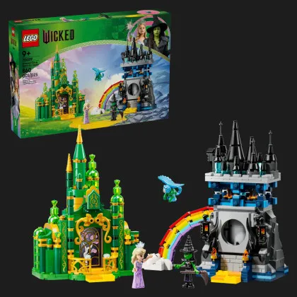 Конструктор LEGO Wicked Емеральд-сіті і замок Кіамо Ко (75689)