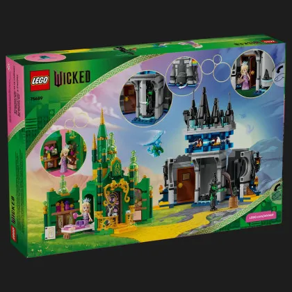 Конструктор LEGO Wicked Емеральд-сіті і замок Кіамо Ко (75689)