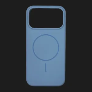 Чохол Colour Silicone Case with MagSafe для iPhone 17 Pro Max (Light Blue) в Хмельницькому