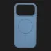 Чохол Colour Silicone Case with MagSafe для iPhone 17 Pro Max (Light Blue)
