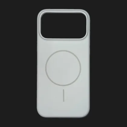Чохол Colour Silicone Case with MagSafe для iPhone 17 Pro Max (White)
