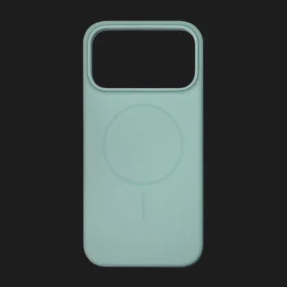 Чехол Colour Silicone case with MagSafe для iPhone 17 Pro (Green)