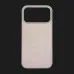 Чехол Colour Silicone case with MagSafe для iPhone 17 Pro (Chalk Pink)