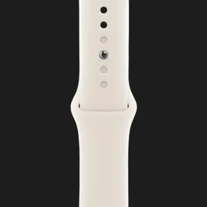 б/у Apple Watch SE 3 44mm Starlight Aluminum Case w/ Starlight Sport Band - S/M (MEHG4) (Как Новый)