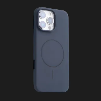 Чохол Colour Silicone case with MagSafe для iPhone 15 Pro Max (Black)