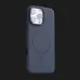 Чохол Colour Silicone case with MagSafe для iPhone 15 Pro Max (Black)
