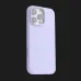 Чохол Colour Silicone case with MagSafe для iPhone 15 Pro (Lilac)