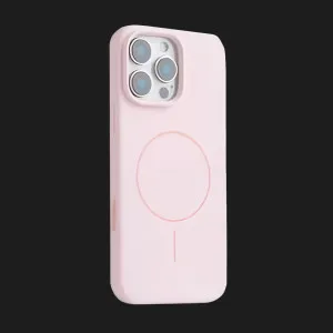 Чохол Colour Silicone case with MagSafe для iPhone 16 Pro (Chalk Pink) в Хмельницькому