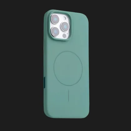 Чохол Colour Silicone case with MagSafe для iPhone 16 Pro (Green) в Чернігові