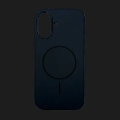 Чехол Colour Silicone case with MagSafe для iPhone 16 (Black)