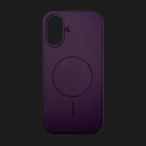 Чохол Colour Silicone case with MagSafe для iPhone 16 (Deep Purple) в Хмельницькому