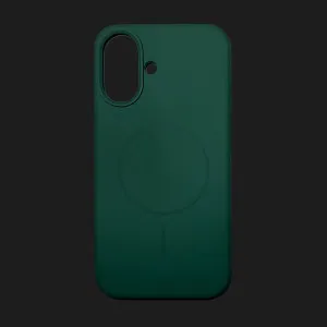 Чохол Colour Silicone case with MagSafe для iPhone 16 (Green) в Хмельницькому