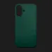 Чехол Colour Silicone case with MagSafe для iPhone 16 (Green)