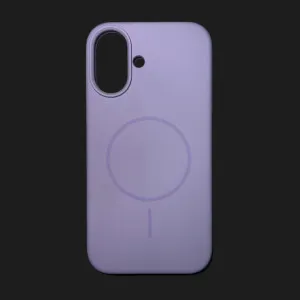 Чохол Colour Silicone case with MagSafe для iPhone 16 (Lilac) в Хмельницькому