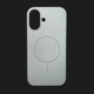 Чохол Colour Silicone case with MagSafe для iPhone 16 (White) в Хмельницькому