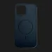 Чохол Colour Silicone case with MagSafe для iPhone 15 (Black)