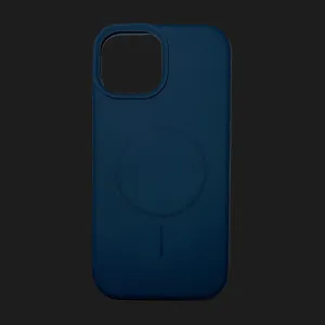 Чохол Colour Silicone case with MagSafe для iPhone 15 (Dark Blue) у Луцьк