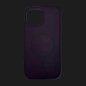 Чохол Colour Silicone case with MagSafe для iPhone 15 (Deep Purple) у Луцьк