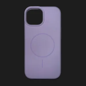 Чохол Colour Silicone case with MagSafe для iPhone 15 (Lilac) у Луцьк