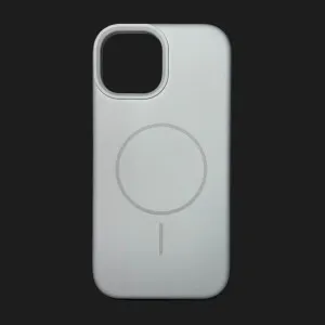 Чехол Colour Silicone case with MagSafe для iPhone 15 (White) в Белой Церкви