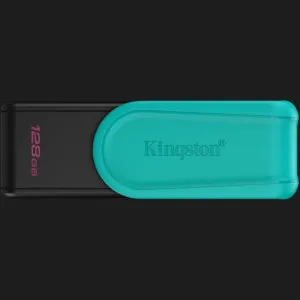 Флеш-накопичувач Kingston USB 3.2 DT Exodia S 128GB (Black/Turquoise) в Бродах