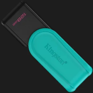 Флеш-накопичувач Kingston USB 3.2 DT Exodia S 128GB (Black/Turquoise) в Бродах