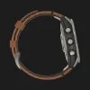 б/у Garmin Fenix 7 Pro Sapphire Solar Titanium with Chestnut Leather Band