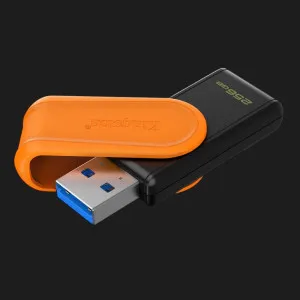 Флеш-накопичувач Kingston USB 3.2 DT Exodia S 256GB (Black/Orange) в Бродах