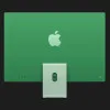 б/у Apple iMac 24 with Retina 4.5K, Apple M4, 256GB, 8 CPU / 8 GPU, 16GB RAM, Green (MWUE3) (2024)