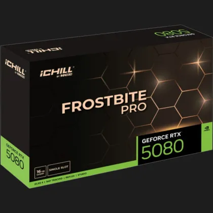 Видеокарта Inno3D GeForce RTX 5080 iChill Frostbite Pro 16GB (C50803-16D7X-1760FBP)