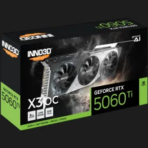 Видеокарта Inno3D GeForce RTX 5060 Ti X3 OC 8GB (N506T3-08D7X-193075L)