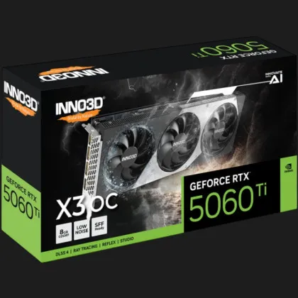 Видеокарта Inno3D GeForce RTX 5060 Ti X3 OC 8GB (N506T3-08D7X-193075L)