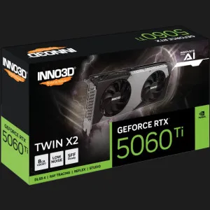 Відеокарта Inno3D GeForce RTX 5060 Ti Twin X2 8GB (N506T2-08D7-193075N)