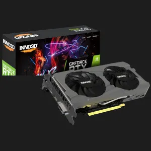Видеокарта Inno3D GeForce RTX 3050 Twin X2 V2 8GB (N30502-08D6-1711VA41)