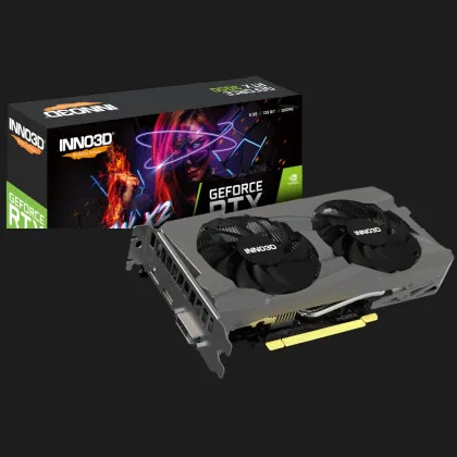 Видеокарта Inno3D GeForce RTX 3050 Twin X2 V2 6GB (N30502-06D6-1880VA60)
