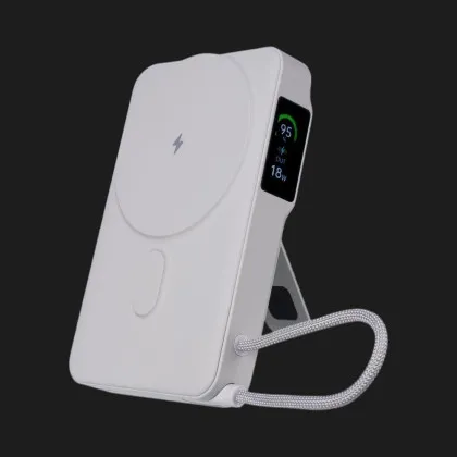 Зарядний пристрій Power Bank Gelius Fluxen GP-PBW120 Magnetic Wireless Charge Qi2 15W 10000mAh (Grаy)