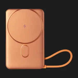 Зарядное устройство для Power Bank Gelius Fluxen GP-PBW120 Magnetic Wireless Charge Qi2 15W 10000mAh (Orange) в Хмельницком