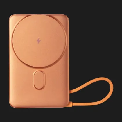 Зарядное устройство для Power Bank Gelius Fluxen GP-PBW120 Magnetic Wireless Charge Qi2 15W 10000mAh (Orange)